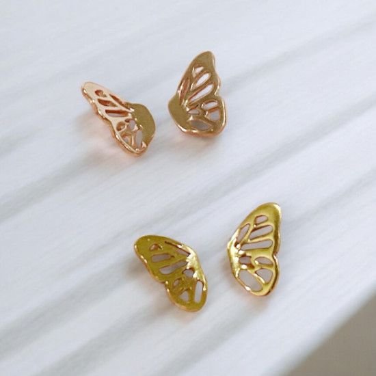 PENDIENTES ALAS MARIPOSA, PENDIENTES MINI, PENDIENTES PARA NIÑAS