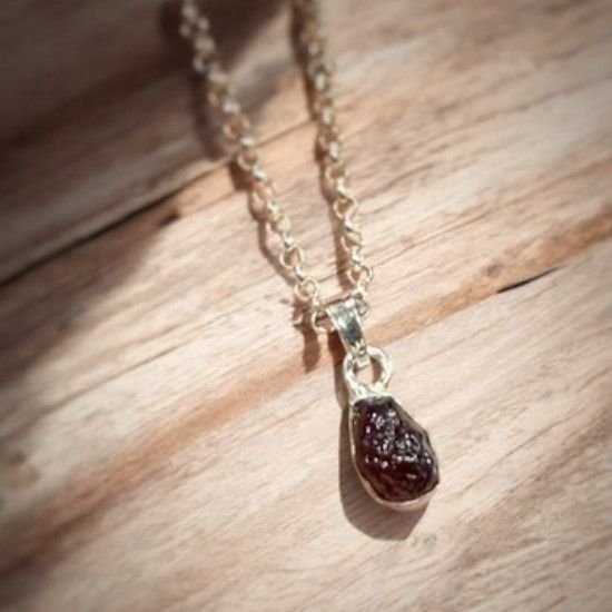 COLGANTE RODOLITA, RODOLITA NATURAL, MILAGRO ROUSSE